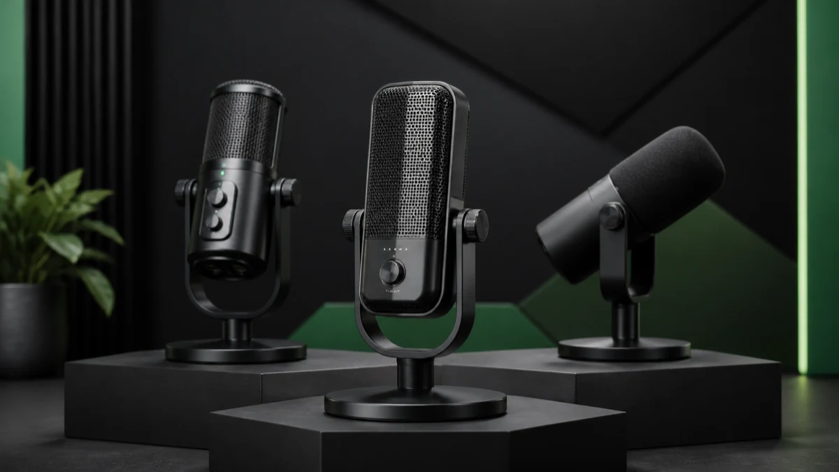 De 7 beste podcast microfoons - Techboer Top 7 augustus 2026