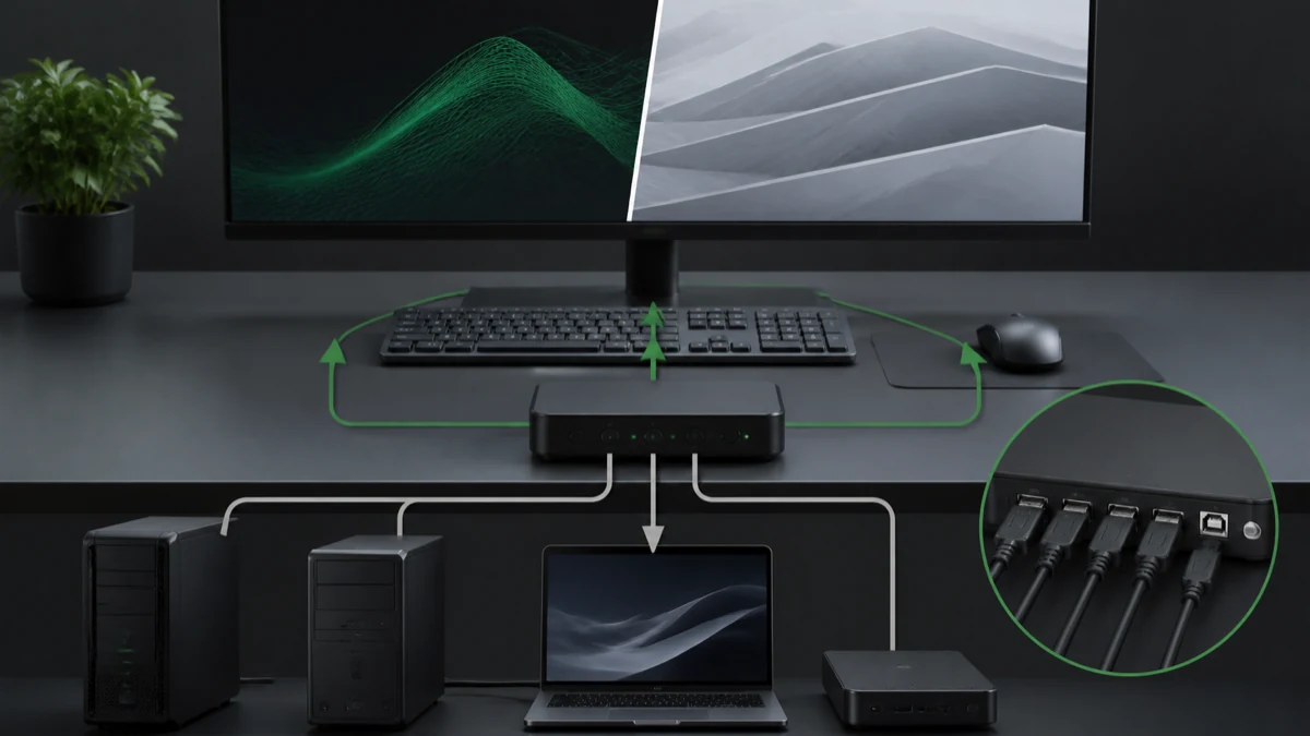 Wat is een KVM switch?